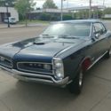 1966 Pontiac GTO Blue RWD Manual