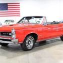 1966 Pontiac GTO Convertible  68598 Miles Red Convertible 389 V8 4 Speed Manual