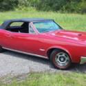 1966 Pontiac GTO Convertible Montero Red Tripower 4 Speed Convertible PHS Docs!