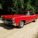 1966 Pontiac GTO Hardtop 389 4 bbl - Numbers Matching, Factory Montero Red Car