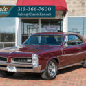 1966 Pontiac GTO Hardtop 389 CID V8 2 Speed Automatic Coupe Burgundy Red