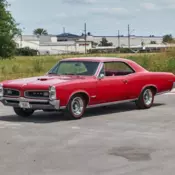 1966 Pontiac  GTO  Matching Numbers 389, Original Paint Montero Red