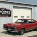 1966 PONTIAC GTO  MONTERO RED 2 DOOR 428 Manual