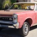 1966 Pontiac GTO Original California Black Plate Numbers Matching Project