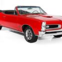 1966 Pontiac GTO Red/Black Auto PS PB PT PHS Automatic Convertible