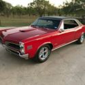 1966 Pontiac LeMans Hardtop GTO hood Vintage AC PS PB console buckets 39065 Mile