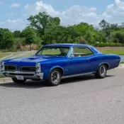 1966 Pontiac Lemans  Matching Numbers and Vintage Air Blue