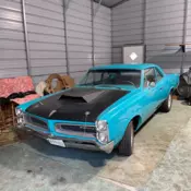 1966 Pontiac Tempest Coupe Blue