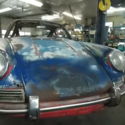 1966 Porsche 912 coupe restoration project, 3 gauge dash