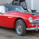 1966 Red BJ8 3000 Mk III Convertible 4 Speed Restored to Original