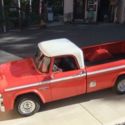 1966 Red  Dodge D100 Longbed Restored low miles V8 AT AC PS