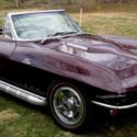 1966 Roadster Maroon/Saddle Int Frame-off Rare L72 #&#039;2427/425hp #&#039;sMatch,M21,Exc