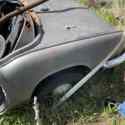 1966 Triumph Spitfire Convertible Grey RWD Manual parts car or project no title