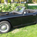 1966 Triumph TR4A IRS 2 Door Convertible Black on Black Runs And Drives Original