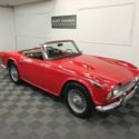 1966 TRIUMPH TR4A IRS. SIGNAL RED. 4-SPEED. EXCELLENT, SOLID, ATTRACTIVE DRIVER.