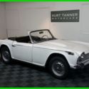 1966 TRIUMPH TR4A. OE WHITE / BLACK TRIM. SOLID AXLE. 4-SPEED. MATCHING NUMBERS