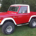 1966 Ultra Rare Ford Half Cab Bronco 4x4 Survivor Matching number