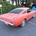 1966 UNRESTORED MUSTANG FASTBACK RED V8 AUTOMATIC, CLEAN TITLE VALID STICKERS