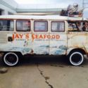 1966 Volkswagen 13 Window Deluxe Jays Seafood Project Bus VW Split Window