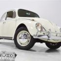 1966 Volkswagen Beetle  72103 Miles Pearl White Coupe 1285 cc flat four Manual