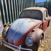 1966 Volkswagen Beetle Red