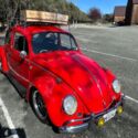 1966 Volkswagen Beetle Sedan Red RWD Manual