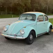 1966 Volkswagen Beetle VW Bug 1300 Solid 1 Owner German Car Classic Antique Rod
