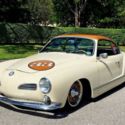 1966 VOLKSWAGEN KARMANN GHIA CALI STYLE SLAMMED STATIC CUSTOM