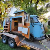 1966 Volkswagen Transporter Van Blue Westfalia SO42