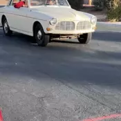 1966 Volvo 122 S Sedan White white