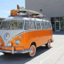 1966 VW Bus Deluxe Walkthrough Orange Crush