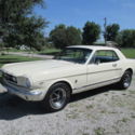 1966 White Ford Mustang Coupe V8