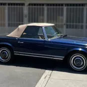 1967 230SL  Mercedes-Benz Pagoda W113 Blue