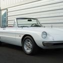 1967 Alfa Romeo Duetto Spider, factory Bianco White on black, Beautiful