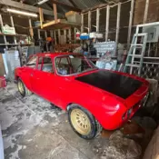 1967 Alfa Romeo GT Junior Coupe Red