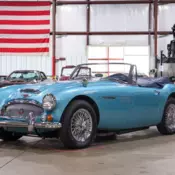 1967 Austin-Healey 3000 BJ8 MKIII  77952 Miles BLUE Convertible 2.9L I6