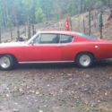 1967 Barracuda Red Fastback