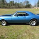 1967 BLUE CHEVROLET CAMARO ANTIQUE W/350 SMALL BLOCK W/410 POS REAR END UNREAL