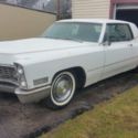 1967 CADILLAC COUPE DEVILLE-PROJECT CAR-PARTS CAR-NO RESERVE!!