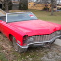1967 Cadillac Deville Convertible new paint needs finished