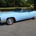 1967 Cadillac Deville Convertible Venetian Blue Gorgeous AC Car Runs Great