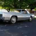 1967 Cadillac Eldorado 429CI fully option silver exterior, red interior
