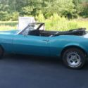 1967 Camaro Convertible Survivor Emerald Turqoise
