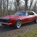 1967 CAMARO FACTORY RS SS 396 4SPD BENCH SOLID METAL BEAUTIFUL BOLERO RED NICE