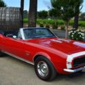 1967 CAMARO RS/SS CONVERTIBLE - FACT.4-SPEED, BIG BLOCK, BOLERO RED - RESTORED