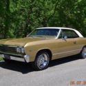 1967 CHEVELLE MALIBU 327 4SPD AC PS SOLID METAL FULL RESTORATION TWO TONE PAINT