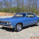 1967 CHEVELLE SS 396 4SPD REAL SS SOLID STRAIGHT BEAUTIFUL MARINA BLUE VERY NICE