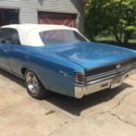 1967 Chevelle SS 396 Convertible 4-speed buckets marina blue