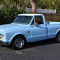1967 Chevrolet C-10 396C.I. PS PB A/C 0 Blue and White Pick-Up 396C.I. Turbo-Hyd
