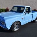 1967 Chevrolet C-10 396CI PS PB A/C 0 Blue and White Pick-Up 396C.I. Turbo-Hydra
